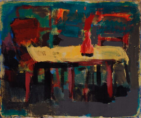 hotel, 2019, oel auf leinwand, 50x60