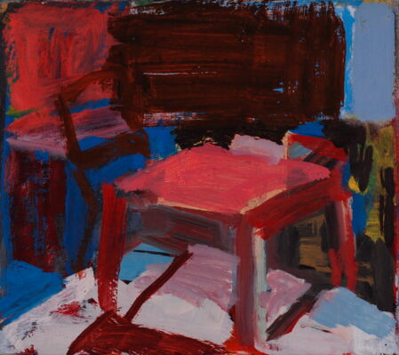 hotel, 2019, oel auf leinwand, 40x45