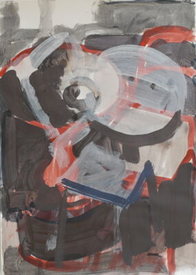 hotel, 2013, gouache auf papier, 70x50