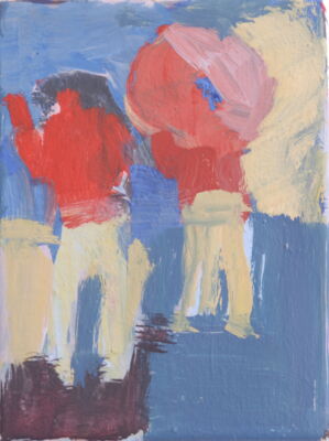 kleines schirmbild, 2011, oel auf leinwand, 25x20