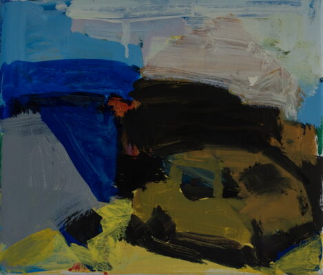 quartier, 2018, oel auf leinwand, 20x25