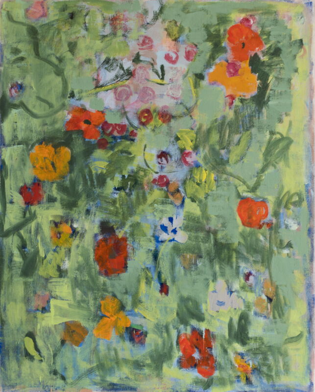 abseits, 2022, oel auf leinwand, 100x80