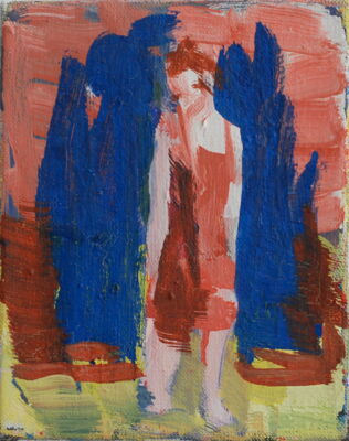meitschi, 2013, oil on canvas, 25x20