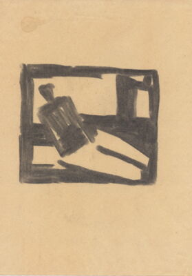 untitled, 1993, charcoal on paper, 29x21