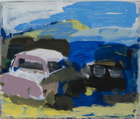 quartier, 2017, oel auf leinwand, 31x37