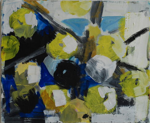 apfelbild, 2012, oel auf leinwand, 40x45