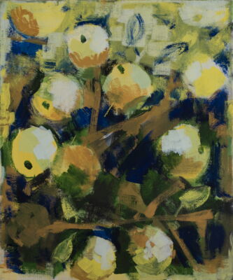 apfelbild, 2017, oel auf leinwand, 60x50