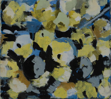 apfelbild, 2017, oel auf leinwand, 40x45