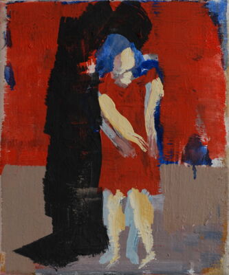 meitschi, 2012, oel auf leinwand, 22x18