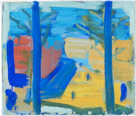 quartier, 2006, oil on canvas, 30x35