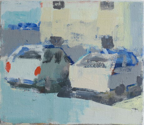 quartier, 2013, oil on canvas, 29x34