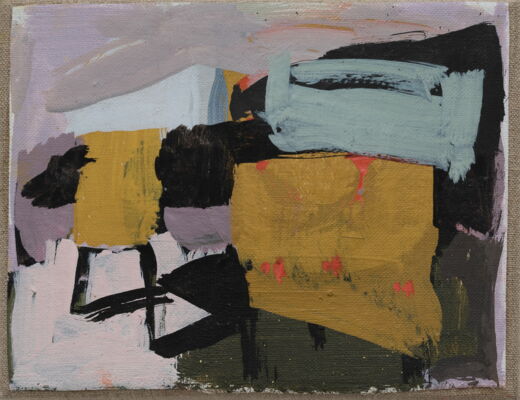 quartier, 2017, oel auf leinwand, 16x21