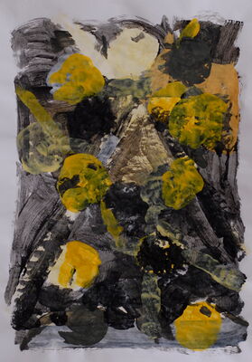 apfelbild, 2012, oel auf leinwand, 75x62