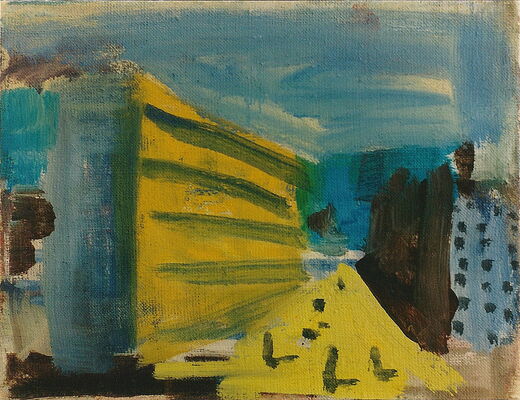 stadt, 2006, oel auf leinwand, 25x32