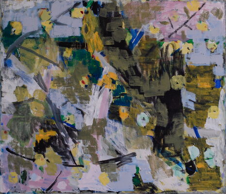 apfelbild, 2019, oel auf leinwand, 120x140