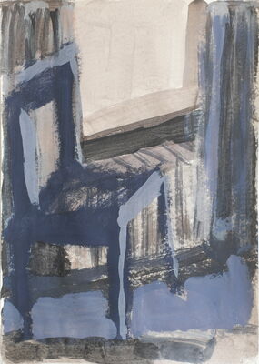 hotel, 2013, gouache auf papier, 70x50