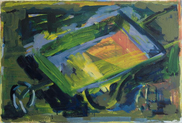 garette, 2007, oel auf leinwand, 61x91
