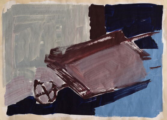 Garette, 2026, Öl auf Leinwand, 45x65