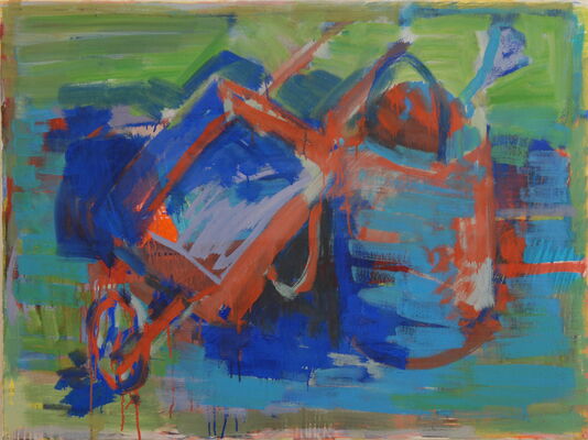 kleine welt, 2006, oel auf leinwand, 71x95