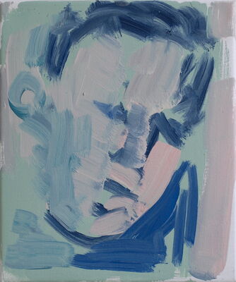 portrait, 2014, oel auf leinwand, 27x21