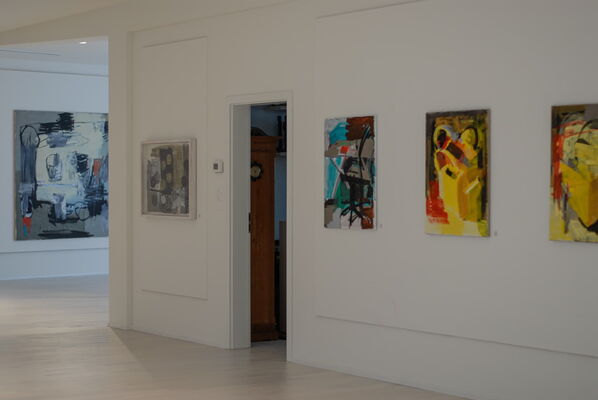 Ausstellungsimpressionen des Schweizer Kunstmalers Willi Müller